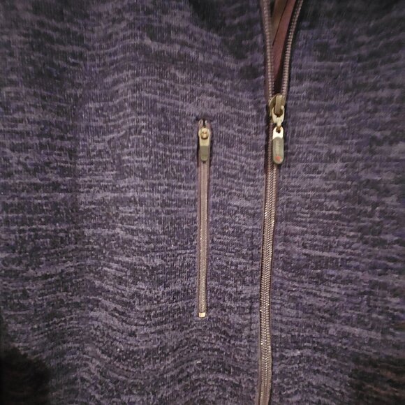 Johnnie-O Full-Zip Vest – Navy Heather | Lightweight Essential - Picture 3 of 6